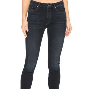 MOTHER Denim High Waisted Looker, Coffee Tea or Me, size 26